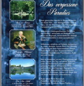 Das vergessene Paradies Rueck Das vergessene Paradies Rueck